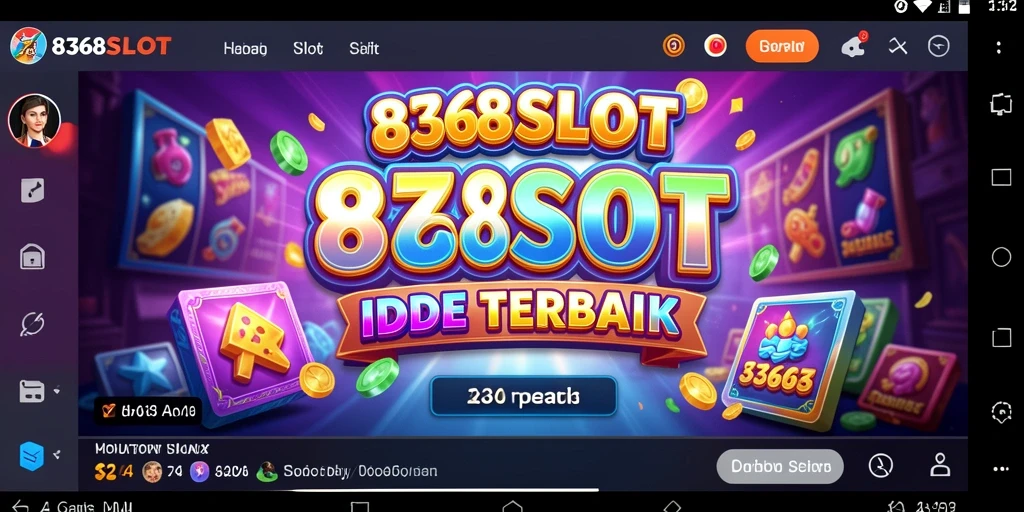 Screenshot gameplay 8368SLOT menampilkan keseruan permainan slot Idle.