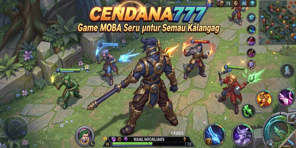 Screenshot menampilkan aksi gameplay seru dalam CENDANA777.