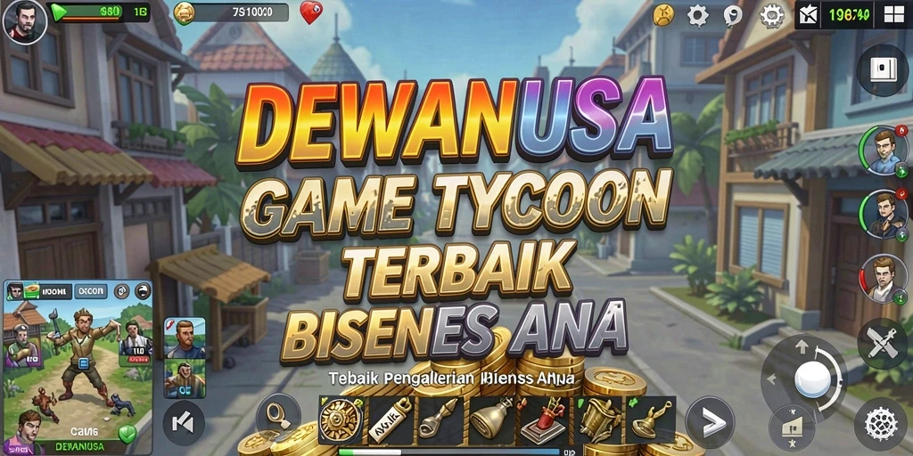 Tampilan gameplay DEWANUSA yang menarik dan interaktif.