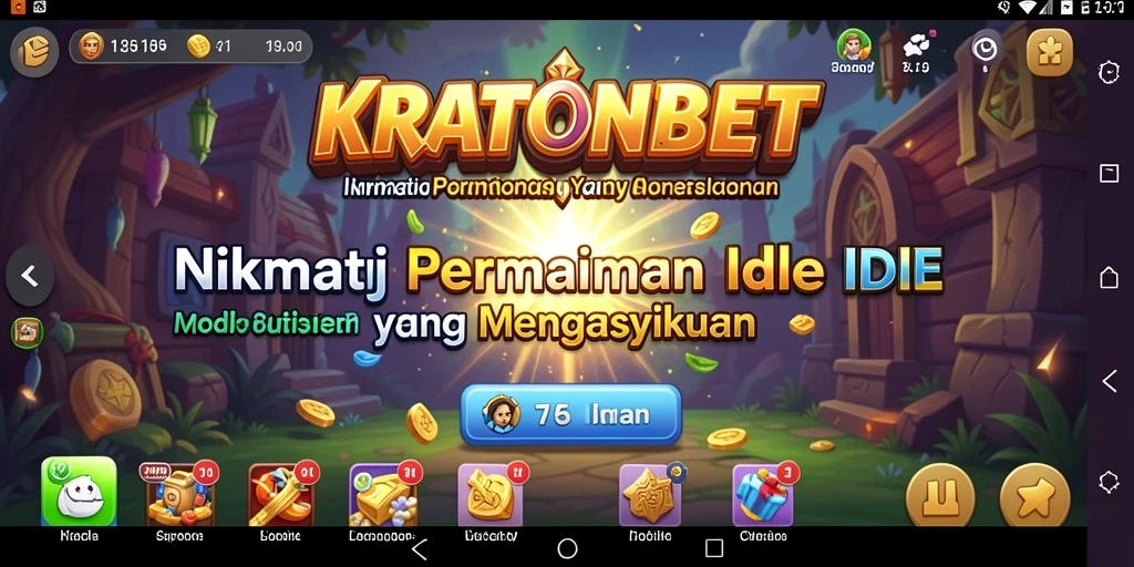 Tangkapan layar menunjukkan gameplay santai dan menarik di KRATONBET.
