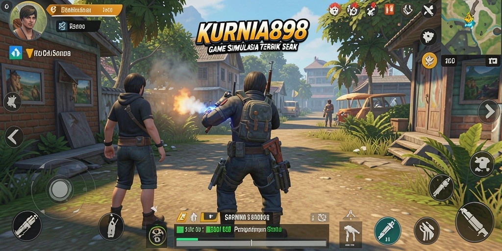 Tampilan gameplay KURNIA898 yang menakjubkan dan immersif.
