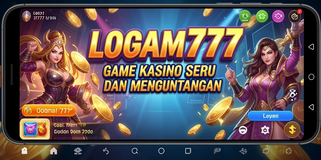 Screenshot LOGAM777 menampilkan gameplay Kasino yang menegangkan dan mengasyikkan.