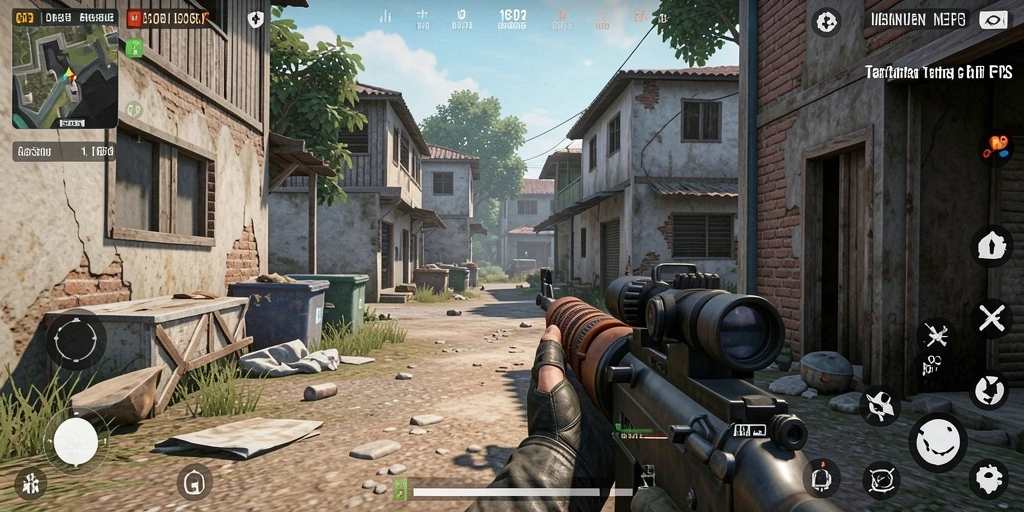 Tangkapan layar utama dari gameplay mendebarkan di LOS303.