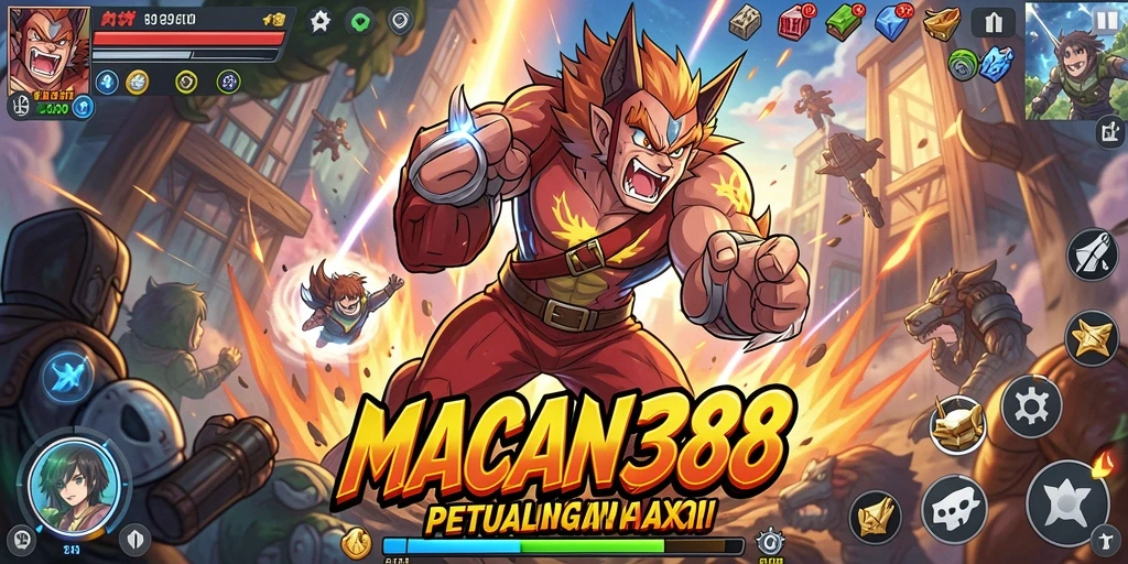 Tampilan gameplay MACAN388 yang menarik dan dinamis.