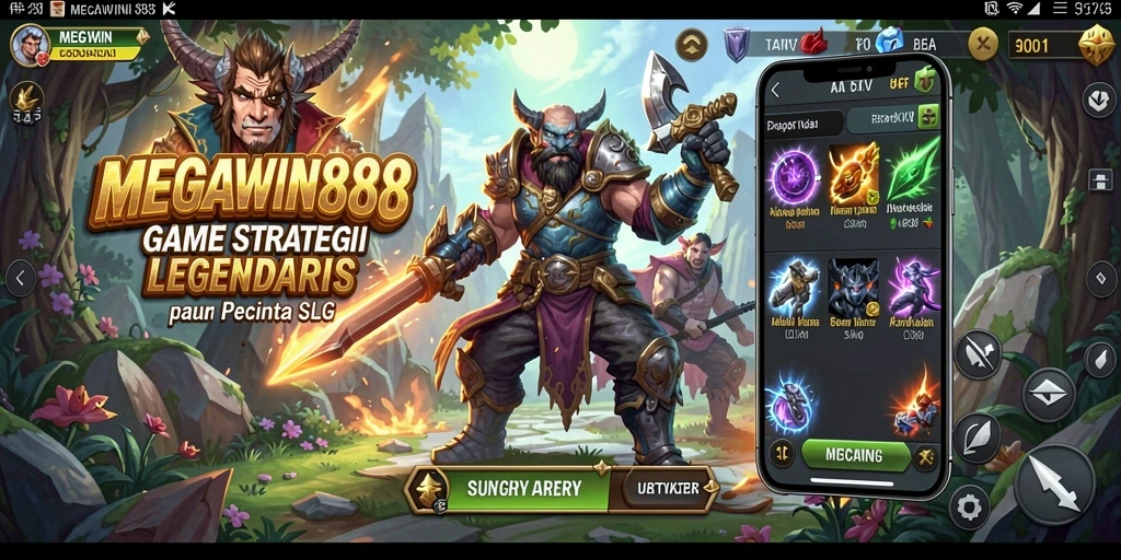 Tampilan gameplay strategis yang menarik di MEGAWIN888.