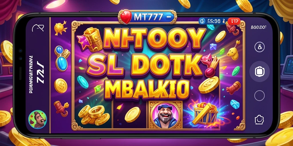 Screenshot utama menunjukkan gameplay Slot yang menarik dan interaktif.