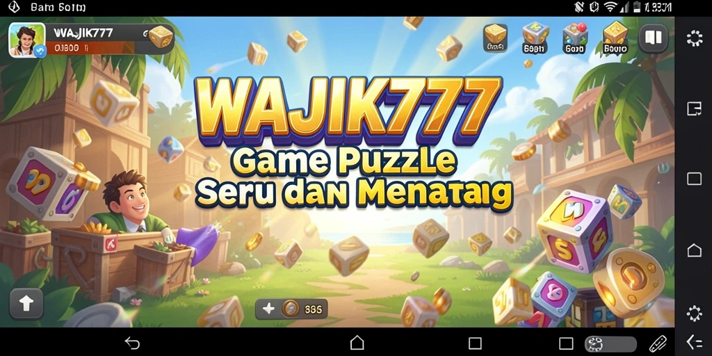 Tampilan gameplay menarik WAJIK777 dengan teka-teki yang menantang.